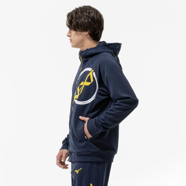 ミズノ(MIZUNO)N-XT 速乾スウェットジップフーディ 32JCC76614(Men's