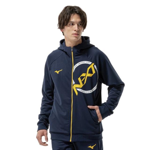ミズノ(MIZUNO)N-XT 速乾スウェットジップフーディ 32JCC76614(Men's