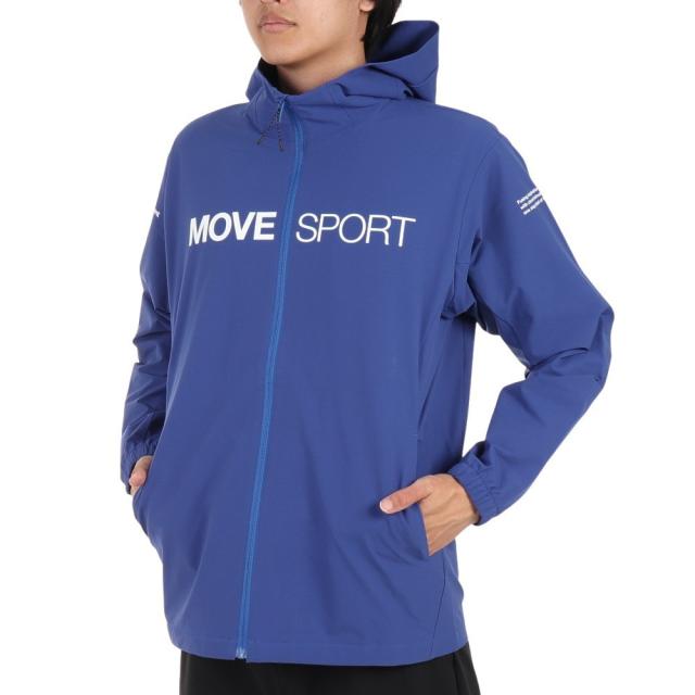 デサント(DESCENTE)AIRY TRANSFERフルジップフーディー DMMWJF12 BL ブルー(Men’s)