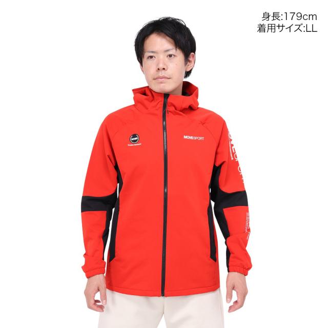 デサント(DESCENTE)HEATNAVI TOUGH ソフトシェル フーディー ST4FJK23M RDBK(Men’s)の通販は