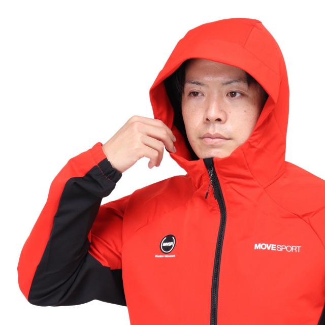 デサント(DESCENTE)HEATNAVI TOUGH ソフトシェル フーディー ST4FJK23M RDBK(Men’s)の通販は