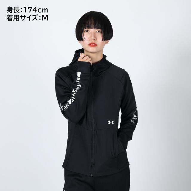 アンダーアーマー(UNDER ARMOUR)パーカー レディース ハイブリッド