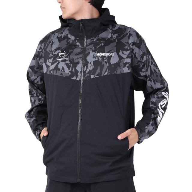 デサント(DESCENTE)HEATNAVI グラフィック スリーブフルジップジャケット DMMWJF30 BKBK(Men’…