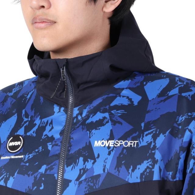 デサント(DESCENTE)HEATNAVI グラフィック スリーブフルジップジャケット DMMWJF30 BLNV(Men’…_5