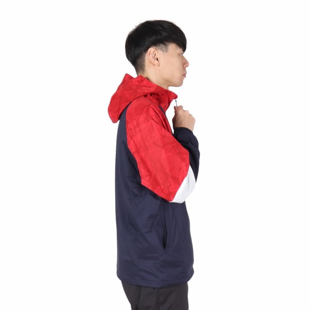 デサント(DESCENTE)EATNAVI TOUGH 総柄フルジップフーディー ST4FWB31M RDNV(Men’s)の通販は