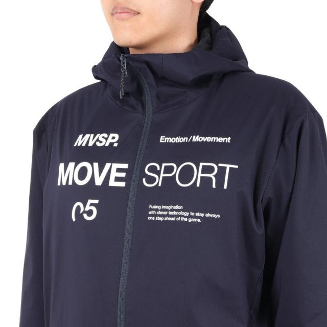 デサント(DESCENTE)AIR THERMOTION フルジップフーディー DMMWJF32 NV(Men’s) インナー
