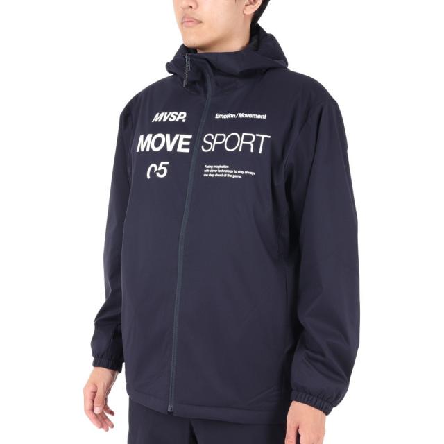デサント(DESCENTE)AIR THERMOTION フルジップフーディー DMMWJF32 NV(Men’s) インナー