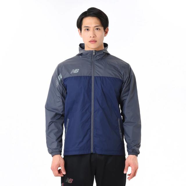 ニューバランス(new balance)Black Out Collection ウーブンジャケット 裏起毛 AMJ45283…