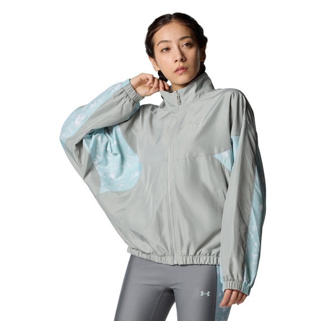 アンダーアーマー(UNDER ARMOUR)メッシュ ライナー ウーブン プリント フルジップ ジャケット 6012627 0…