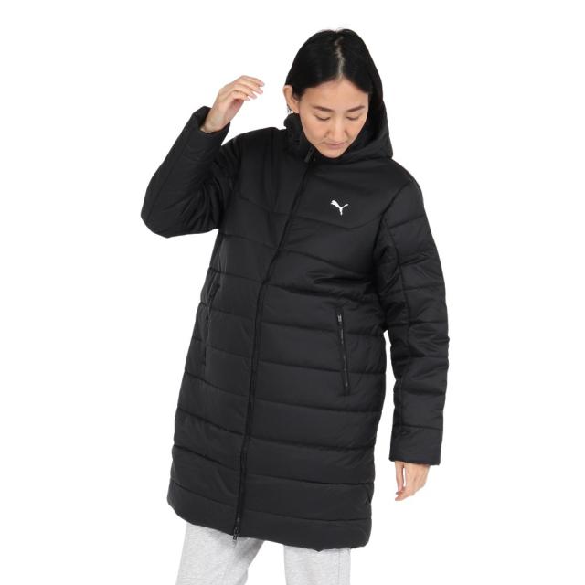 プーマ(PUMA)ESS フーデッド パデッド パーカー 690930 01 BLK(Lady’s)