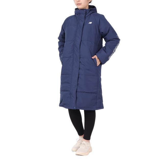 ニューバランス(new balance)フード パデッド ロングコート AWJ45400NNY(Lady’s)