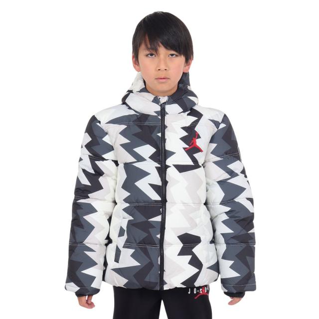 ジョーダン(JORDAN)ジュニア ジャケット AOP エッセンシャルズ パファージャケット 95C452-782(Jr)