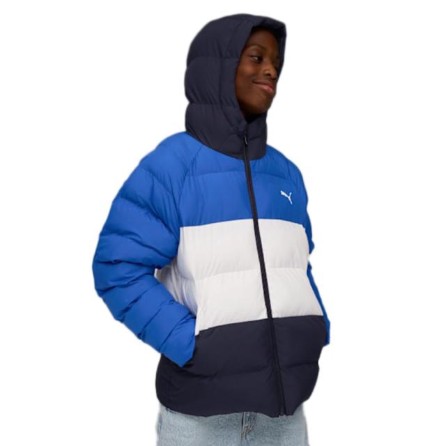 プーマ(PUMA)ジュニア シンセティック フーデッド パッファー ジャケット 691162 13 BLU(Jr)