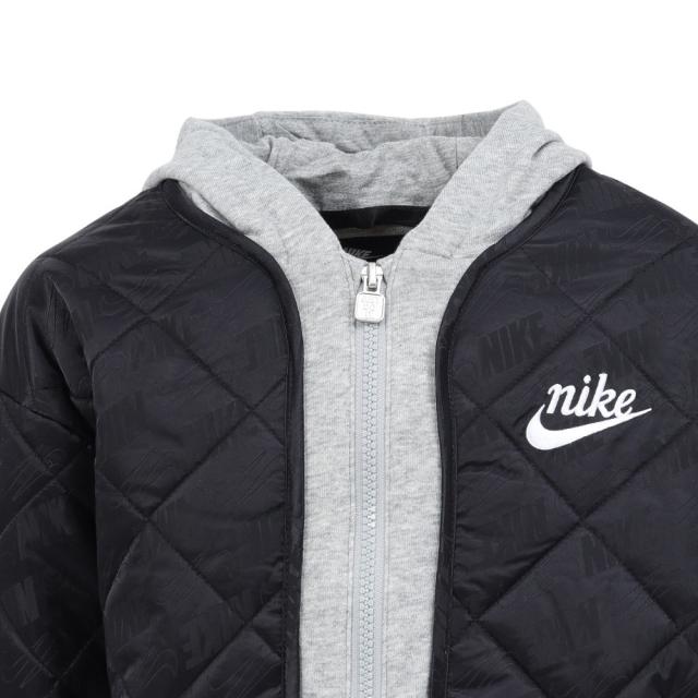 ナイキ(NIKE)ジュニア NKN フリース フーデッド QUILT ジャケット