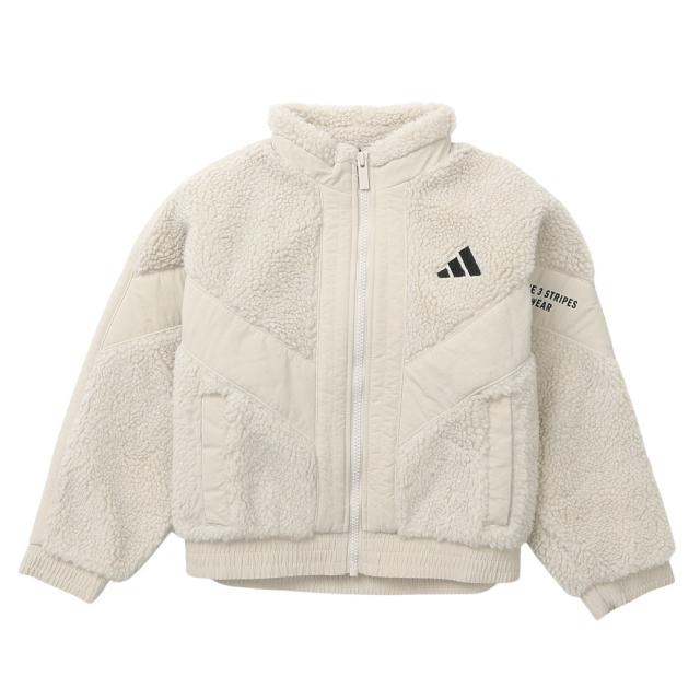 アディダス(adidas)キッズ ワーディング パック ルーズフィット ボア フルジップ ジャケット CA268-KA3780…