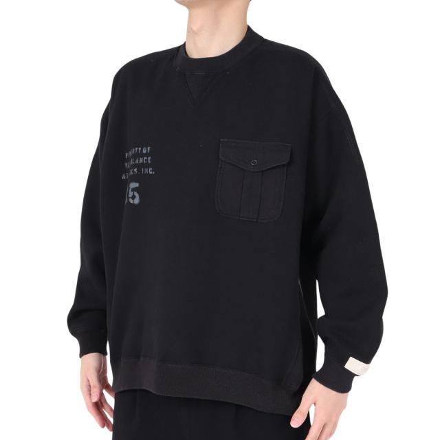 ニューバランス(new balance)1000 ステンシルスウェットクルーオーバーサイズフィット プルオーバー AMT351…