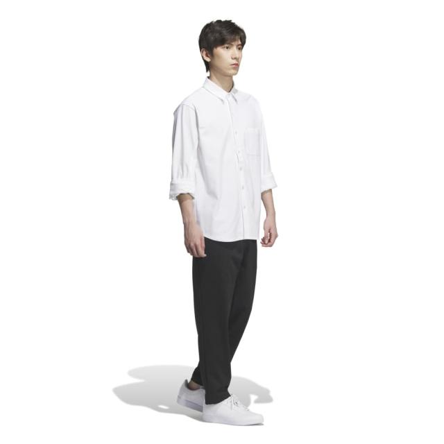アディダス(adidas)プレミアム カジュアル 軽量 ニット 長袖シャツ GR536-JZ8748(Men’s)_5
