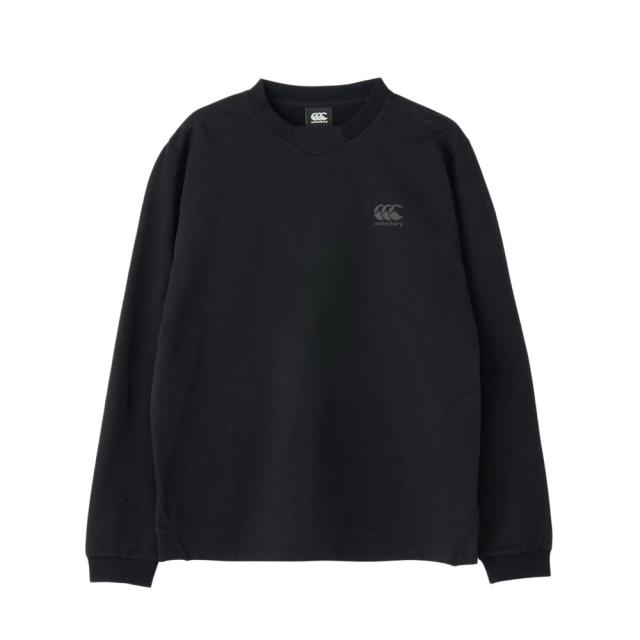 カンタベリー(canterbury)クロスオーバークルーネック スウェット RTM42629 K(Men’s、Lady’s)