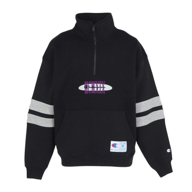チャンピオン-ヘリテイジ(CHAMPION-HERITAGE)SF ルーズ ハーフジップ スウェットシャツ C3-C013 0…