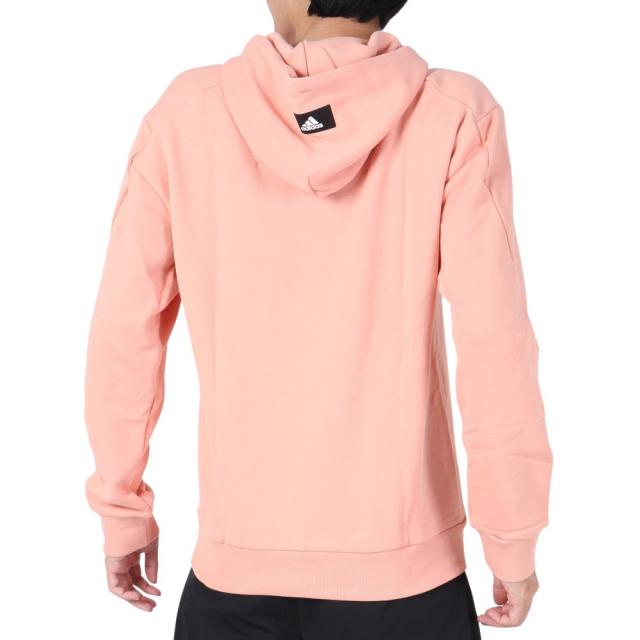 【adidas】レオパード グラフィック パーカー※送関込 アディダス ©ナショナル ジオグラフィック Aeroready ウォー