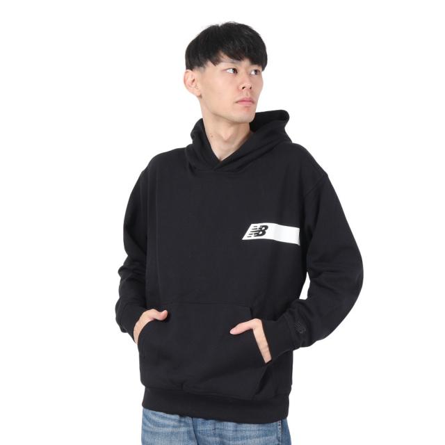 ニューバランス(new balance)At リラックス スウェットフーディ MT43561BK(Men’s)