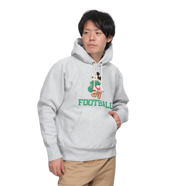 チャンピオン-ヘリテイジ(CHAMPION-HERITAGE)リバースウィーブ フーデッドスウェットシャツ DISNEY FO…