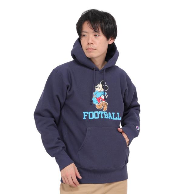 チャンピオン-ヘリテイジ(CHAMPION-HERITAGE)リバースウィーブ フーデッドスウェットシャツ DISNEY FO…