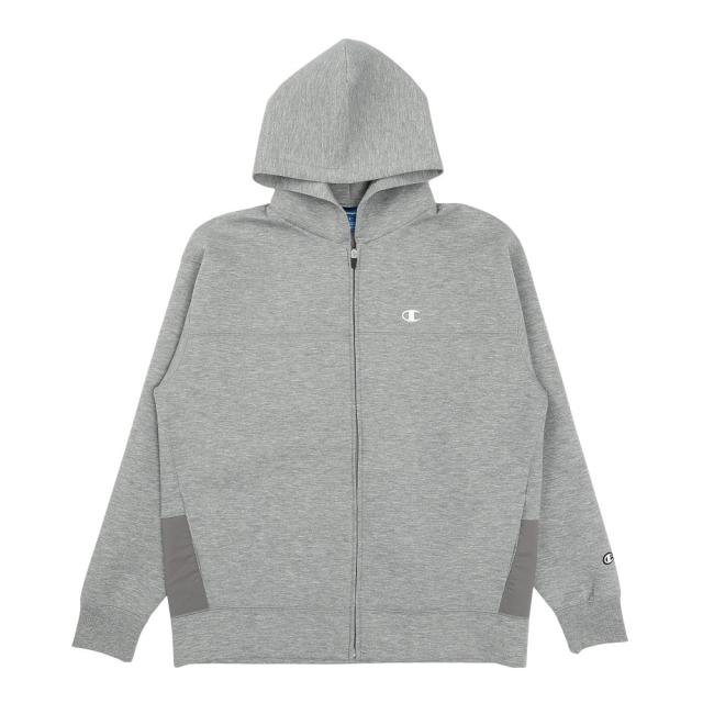 チャンピオン(CHAMPION)テックウィーブ 3LS ジップフーデッドスウェットシャツ C3-CS111 070(Men’s)