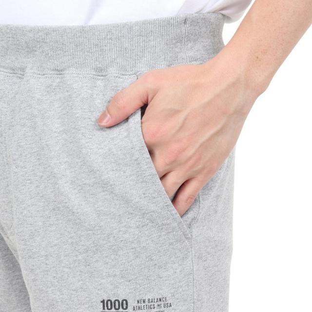 【ポイント5％！5/3 21:00〜22:59限定】ニューバランス(new balance)ショートパンツ 1000 ショーツ グレー AMS25067HGR(Men’s)_6