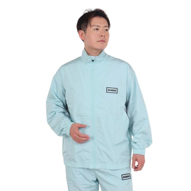 デュアリグ(DUARIG)ナイロンタスラン裏ジップアップジャケット 4S0001-TRSW-860EG MNT(Men’s)
