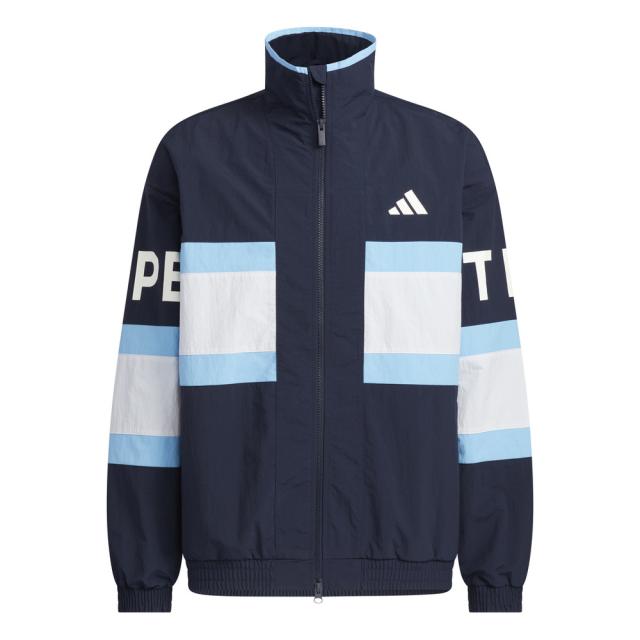 adidas メッシュ フード付きジャケット 青 adidas コート ジャケット アディダス M FBIRD TT アウター