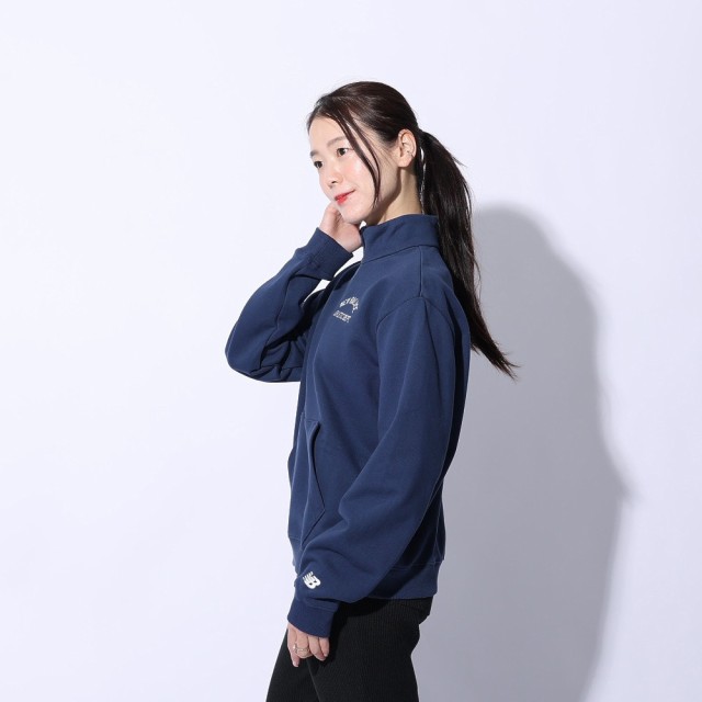 ニューバランス(new balance)ハーフジップスウェット WT41538NNY(Lady’s)の通販は