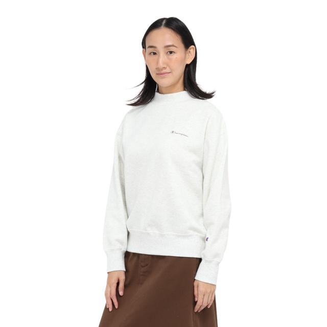 チャンピオン-ヘリテイジ(CHAMPION-HERITAGE)モックネックスウェットシャツ CW-C018 810(Lady’…