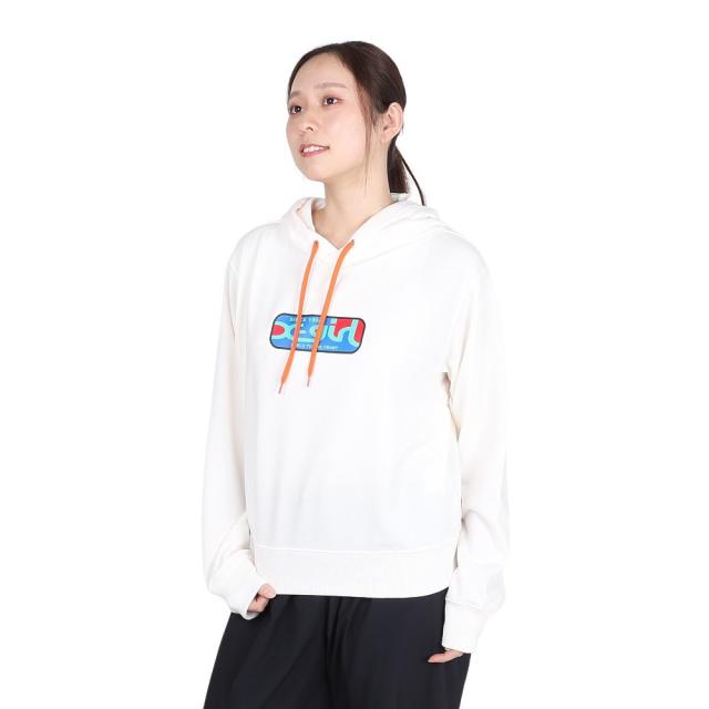 エックスガール(X-gir)ショート フーディ スウェットシャツ 155251012002-WHITE(Lady’s)の通販は