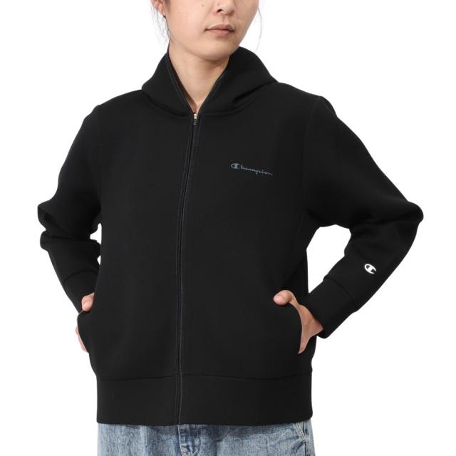 チャンピオン(CHAMPION)TW 3LS ジップ フード スウェットシャツ CW-AS102 090(Lady’s)の通販は