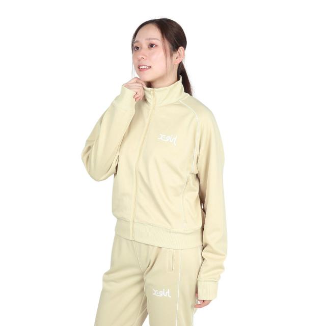 エックスガール(X-gir)ショート トラック ジャケット 155251021004-LT YELLOW(Lady’s)の通販は