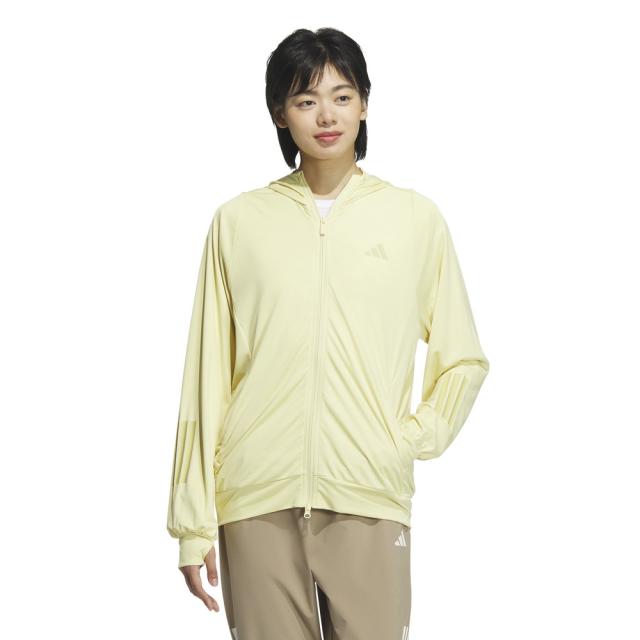 アディダス(adidas)UVニット フルジップフーディー KQD90-JP0030(Lady’s)