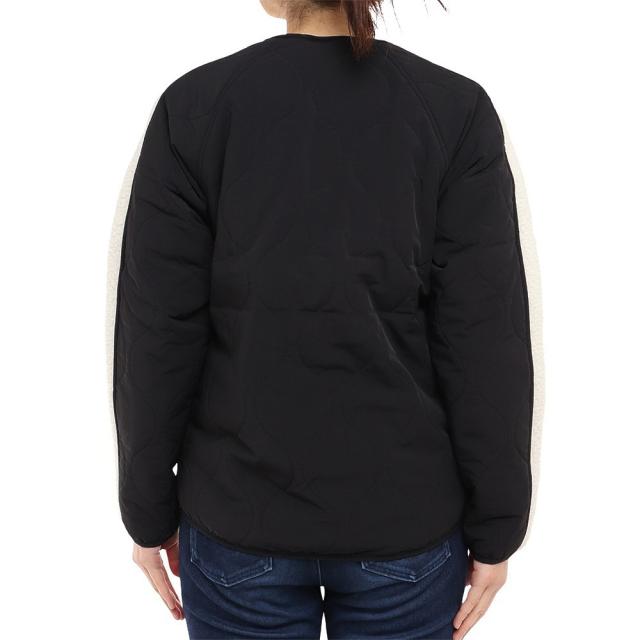 ウィッテム(HUITIEME)ノーカラーキルティングジャケット 192-57012-019