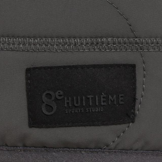 ウィッテム(HUITIEME)ノーカラーキルティングジャケット 192-57012-028