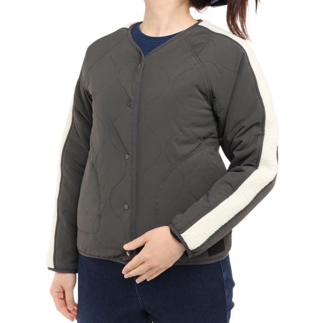 ウィッテム(HUITIEME)ノーカラーキルティングジャケット 192-57012-028(Lady’s)