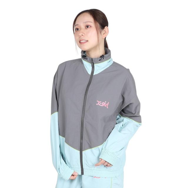 エックスガール(X-gir)ウインドアップジャケット 155251021001-LtBLUE(Lady’s)
