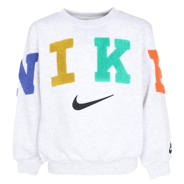 ナイキ(NIKE)クラブ シェニール クルーネック スウェットシャツ 86N468-X58(Jr)