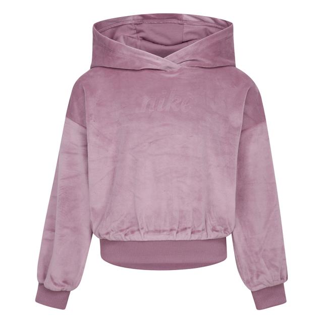 ナイキ(NIKE)ガールズ コージー プルオーバーパーカー 36M472-PB6(Jr)の通販は 5,551円