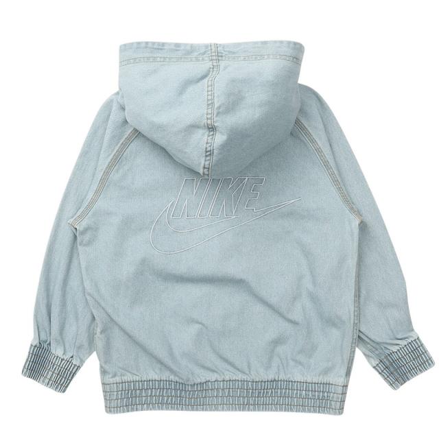 ナイキ(NIKE)フルジップ フーデッド デニム ジャケット IF2306-436(Jr)_1