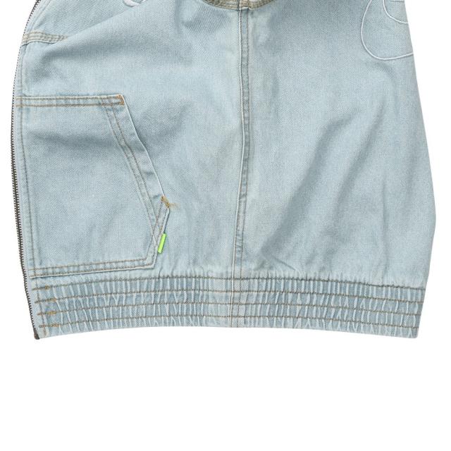 ナイキ(NIKE)フルジップ フーデッド デニム ジャケット IF2306-436(Jr)_4