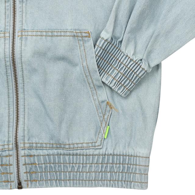 ナイキ(NIKE)フルジップ フーデッド デニム ジャケット IF2306-436(Jr)_5
