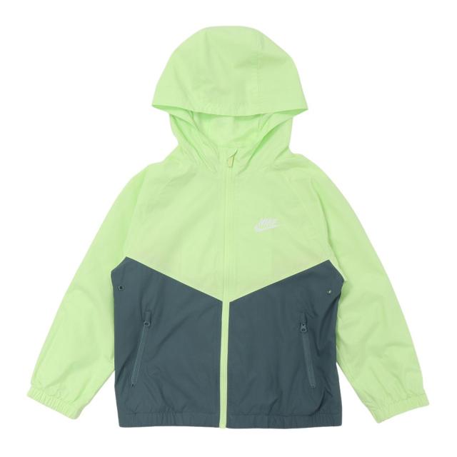 ナイキ(NIKE)ジュニア スポーツウェア ウィンドランナー フーデッド レペル ジャケット IF2821-360(Jr)