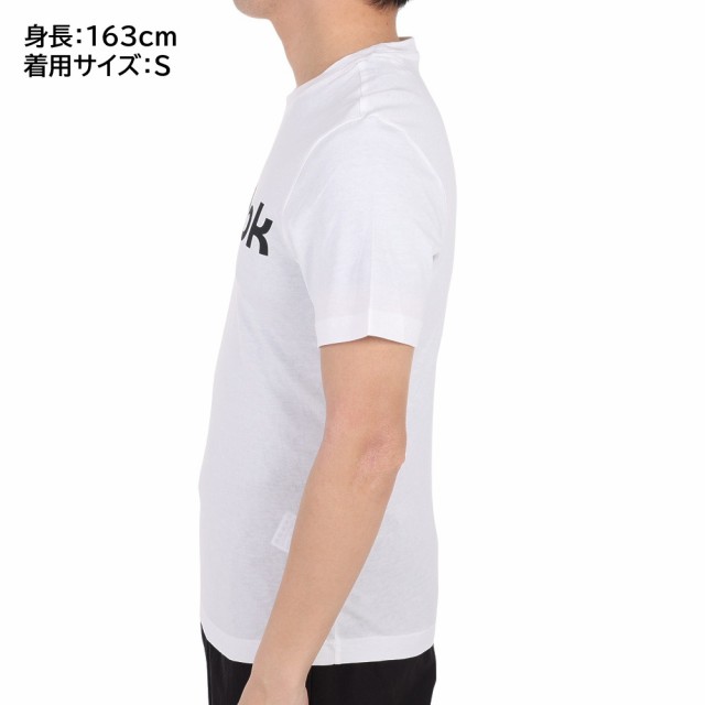 リーボック(REEBOK)Tシャツ メンズ 半袖 グラフィック シリーズ リニア