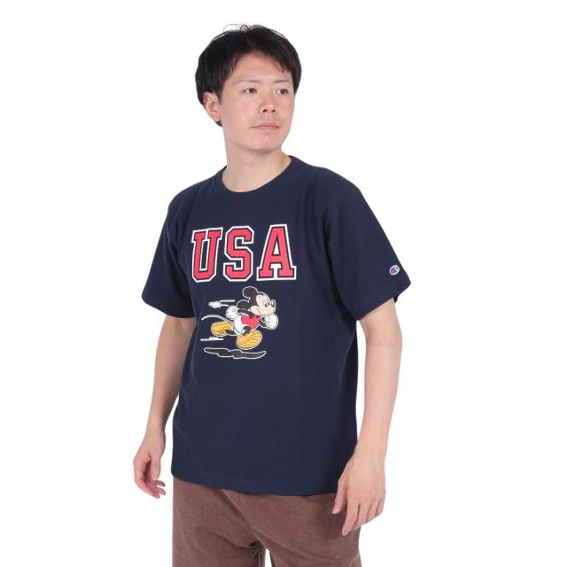 チャンピオン-ヘリテイジ(CHAMPION-HERITAGE)リバースウィーブ 半袖 Tシャツ DISNEY MICKEY U…の通販は 5,830円
