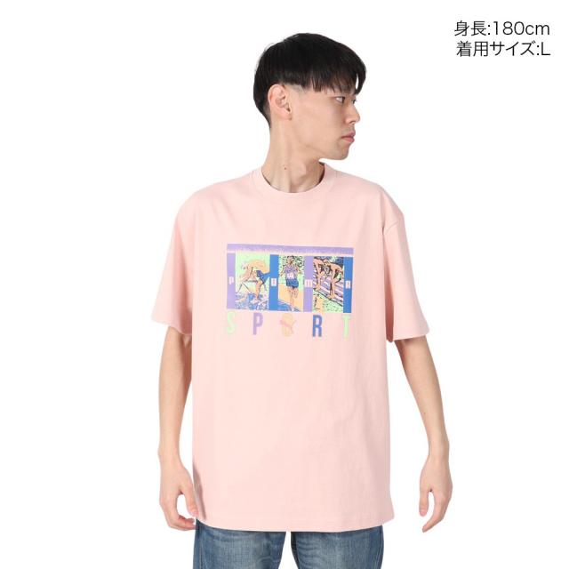 プーマ(PUMA)MWQ HOG 半袖Tシャツ SPORT 633128 91 ROS(Men’s) インナー